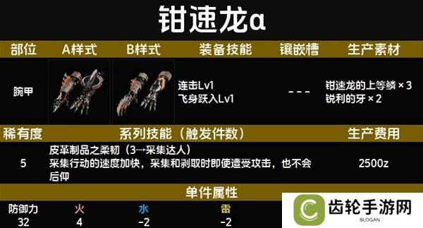 怪物猎人荒野套装效果图鉴   全套装效果及制作材料总汇图片45