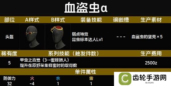 怪物猎人荒野套装效果图鉴   全套装效果及制作材料总汇图片44