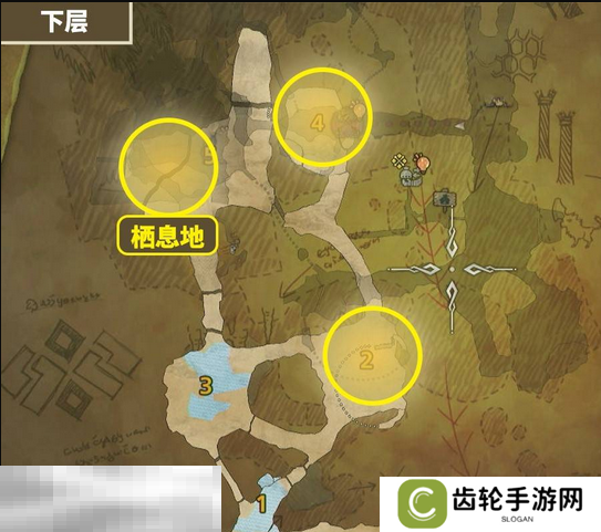 怪物猎人荒野稚影蜘蛛地图位置 掉落素材介绍