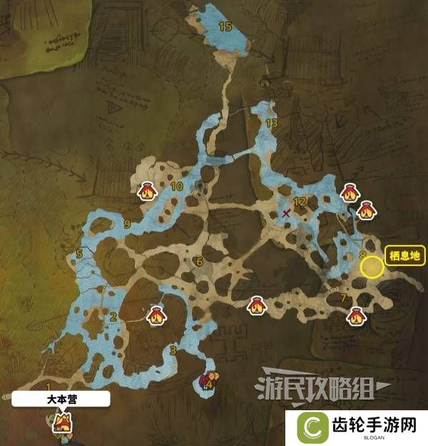 怪物猎人荒野大回复蜜虫位置在哪  大回复蜜虫捕获路线图片3