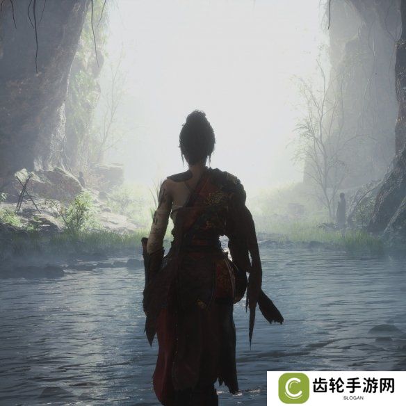 《明末 渊虚之羽》红衣女主新图：香肩半露 刚柔并济！