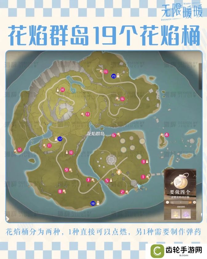 无限暖暖花焰群岛213个烟花