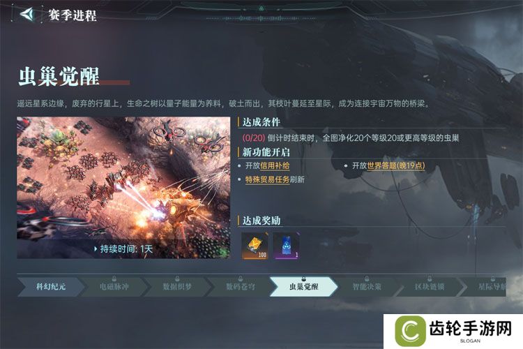 群星纪元--游戏玩法--赛季进程