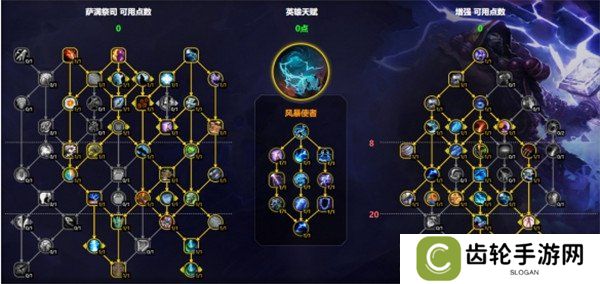 魔兽世界增强萨满天赋怎么点 增强萨满天赋加点推荐