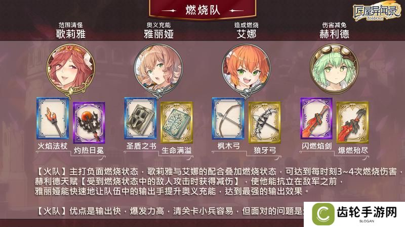 【攻略】洛娜的火队搭配指导