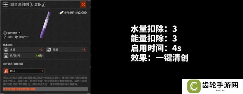 扭转战局就靠它！暗区新兵训练营药品解析-针剂篇