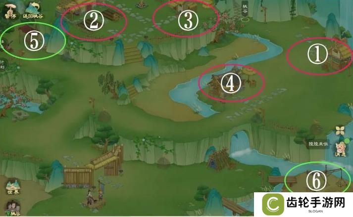 《桃源记2》渔溪村攻略：渔溪村资源分布&玩法技巧！