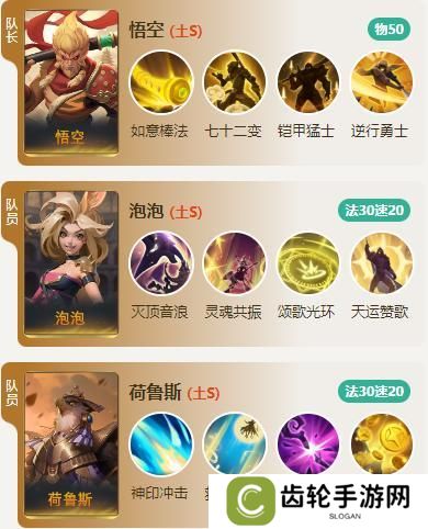 S2配将大赛丨热门阵容第二弹