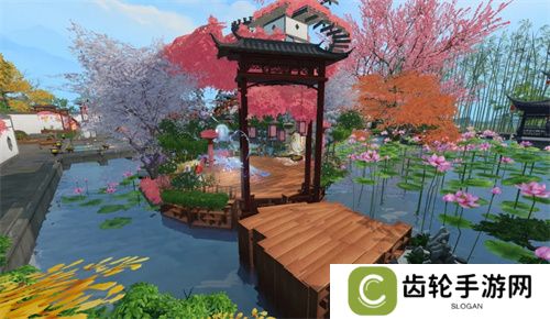 《天下》手游中秘藏的桃源仙境？陶渊明看了都点赞！