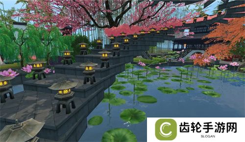 《天下》手游中秘藏的桃源仙境？陶渊明看了都点赞！