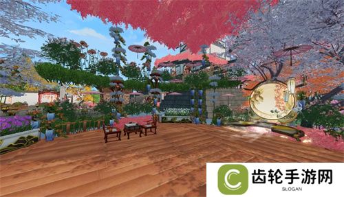 《天下》手游中秘藏的桃源仙境？陶渊明看了都点赞！