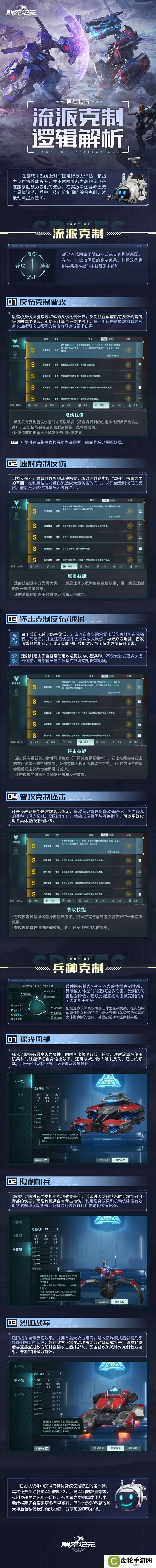 《群星纪元》了解流派克制逻辑 助力战斗抢占先机！